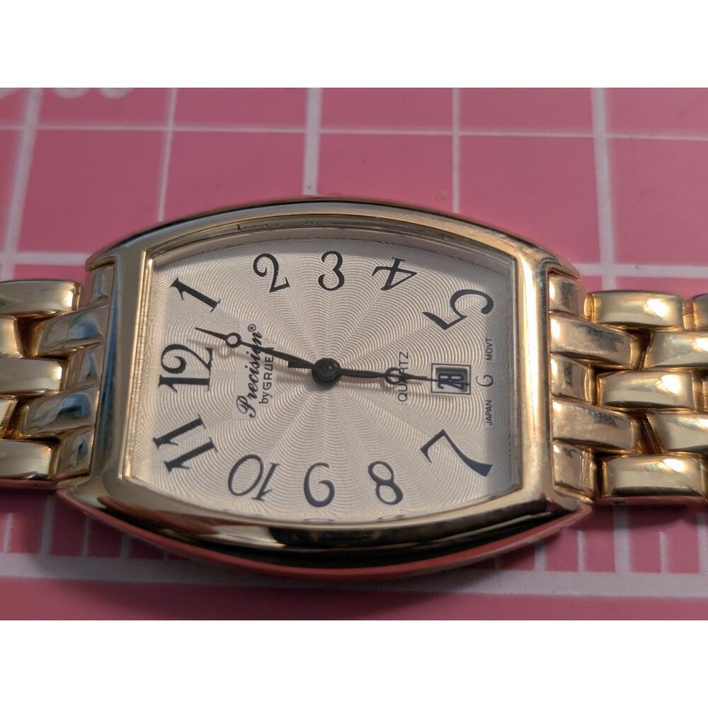 Neo Vintage GRUEN Precision 'Cintree Curvex' Quartz  30mm Unisex Watch